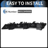 Hyundai Elantra Left Front Bumper Retainer Bracket (2021-2023)