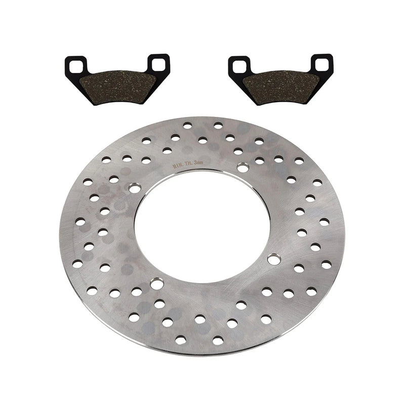 Arctic Cat 400 Utility Rear Brake Rotor & Semi-Metallic Pads (2005–2011)