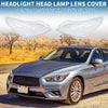 Infiniti G37 1 Pair Front Left Right Headlight Lens Covers (2007 - 2013)