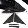 Corvette C8 A Pillar Front Triangle Trim Cover Carbon Fiber (2020-2024)
