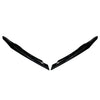Mercedes Benz A-Class Black ABS Front Lip Spoiler Fins (2016-2018)
