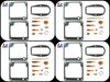 Kawasaki Z1 A/B Carburetor Repair Kit (73-75) - 4 x Rebuild Kits