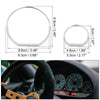 BMW E46 M3 Chrome Speedometer Gauge Dial Rings Trim Decoration Frame Kit