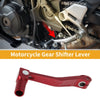 Apollo BBR Red Folding Motorcycle Gear Shifter Lever