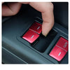 Honda CRV 13Pcs Red Alloy Door Window Lift Button Trim (2023–2024)
