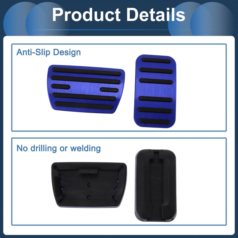 Honda Step Wagon 2 x Manual Foot Accelerator Pedal Covers (2015-2023)