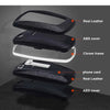 BMW 1 3 4 5 6 X1 X3 Leather Remote FOB Key Cover Keyless Bag w Keychain