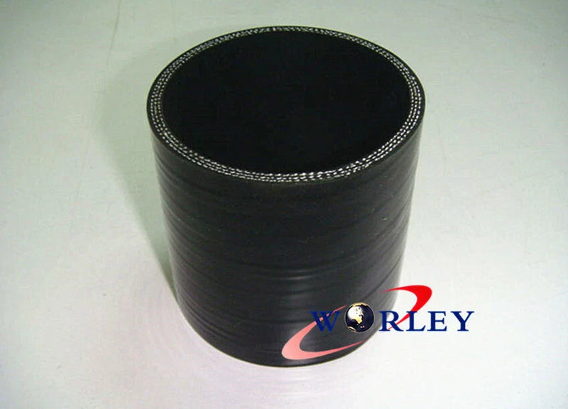 Car 2.0" 51mm BLACK 2 Inch Silicone Straight Hose Coupler