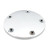 Harley Twin Cam Softail Dyna Touring Silver Domed Timing Points Cover (99-17)