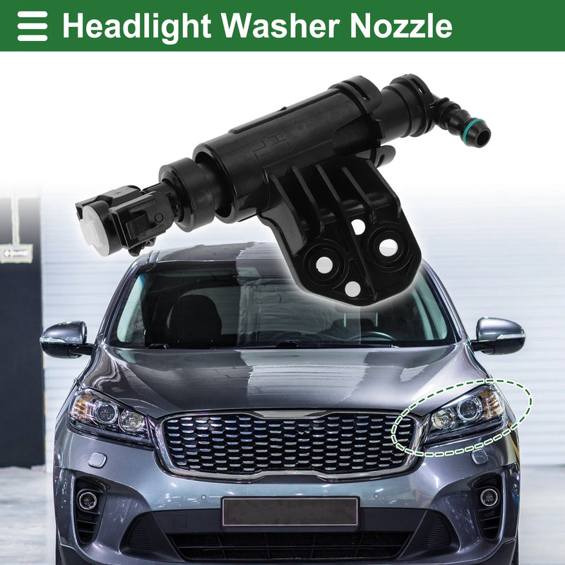 Hyundai Tucson Front Driver Side Headlight Washer Nozzle (2016-2020)