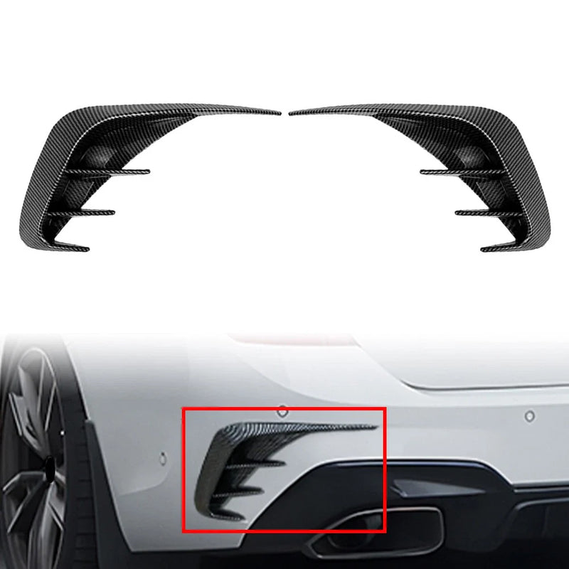 BMW 3 Series G20 G21 M Sport Rear Bumper Side Air Vent Spoiler (2018-2022)