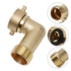 90 Degree Angle Water Pipe RV Water Intake Hose Fittings Brass Connector