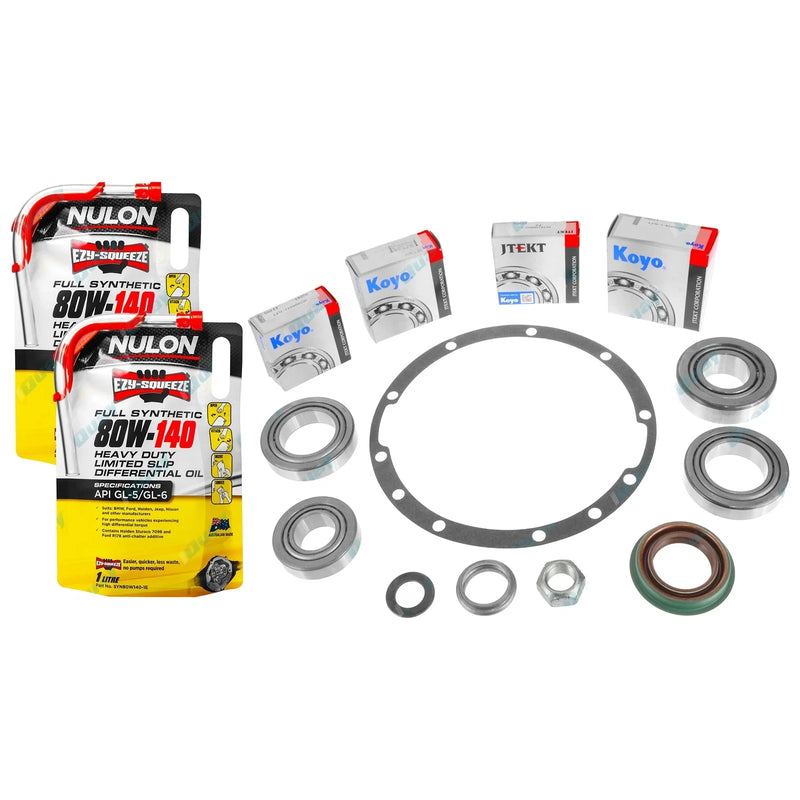 Nissan Navara D40 2005~2015 Rear Diff Bearing & Seal Repair Kit + Oil