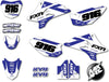 Yamaha TTR 50 (2006-2023) BURN BLUE STYLE Stickers Custom Graphics Kit