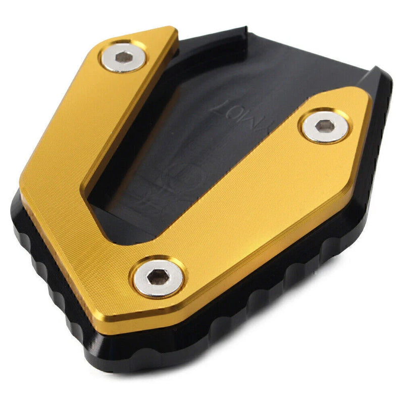 Yamaha MT-07 FZ-07 Gold Kickstand Side Stand Enlarger Foot Plate (2014-21)