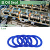 MakeModel Oil Seal / 40x50x4mm / Rotary Shaft Seal TPU Blue 5 Pcs