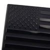 Black Metal American Flag Car Truck Emblem Decal Trim Accessory