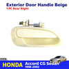 Exterior Door Handle Beige Rear Right Fits Honda Accord CG 4D SEDAN 1998-02 D06