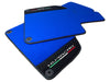 Lamborghini Huracan with Alcantara Leather Blue Floor Mats (2014-2023)