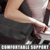 Center Console Armrest Cover Dodge Charger (2008-2010) Black Red Stitches
