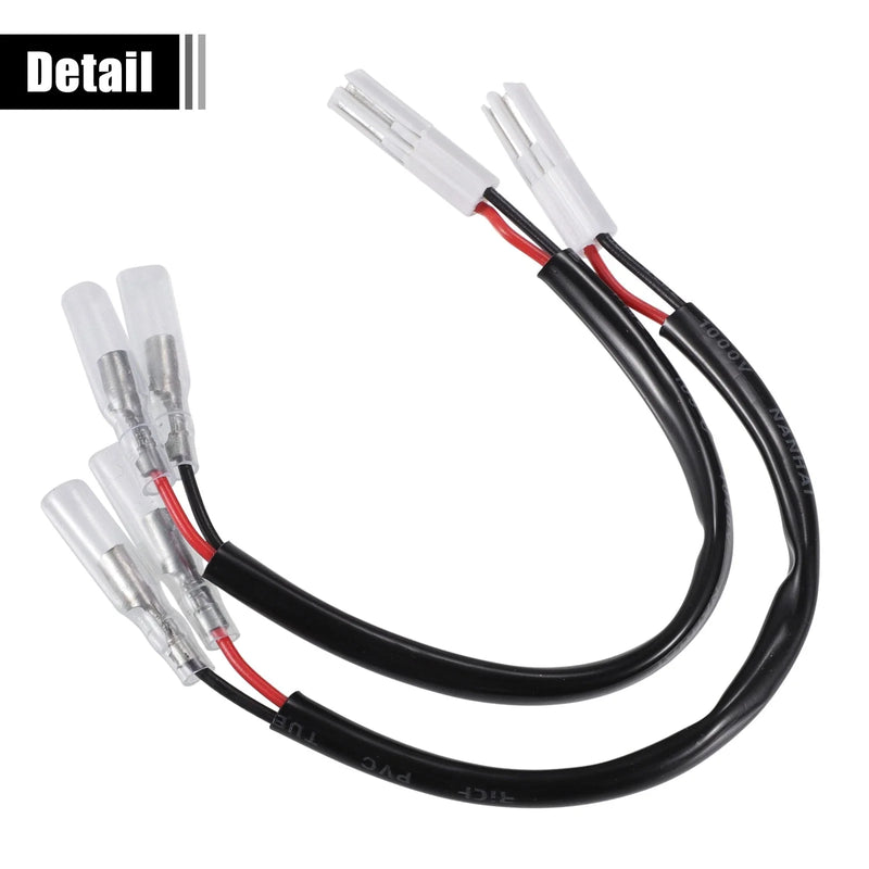 Honda  2 x Pcs Motorcycle Turn Signal Cable Adapter Connector