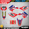 Honda CRF80 (2011-2020) ACTIVE Style Stickers Custom Graphics Full Kit
