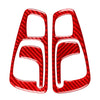 Honda S2000 Carbon Fiber Red Interior Door Handle Cover Trim (2004-2009)