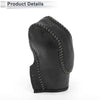 Ford Fusion 2013-2016 Pebbled Gear Shift Knob Cover (2 x Black, Grey Faux Leather)