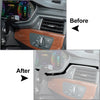 Audi A4 A5 S4 RS4 4 Pcs Piano Black Dashboard Trim Cover (2016-2023)