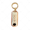 Mazda 2 3 5 6 CX-3 CX-5 CX-7 Beige TPU Remote Key Fob Case Cover (2003-2023)