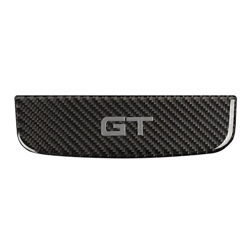 Ford Mustang Carbon Fiber Interior Storage Box Trim Cover (2015-2019)