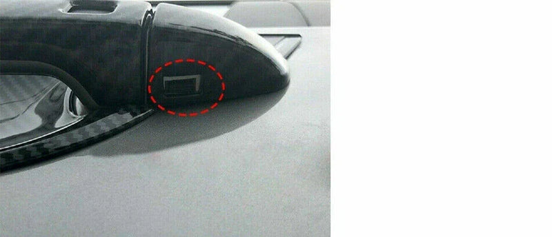 Kia Forte Cerato 4x Carbon fiber Door Handle Cover Mold Trim (2019–2020)