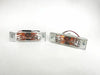 Mazda 323 B2200 Crystal Lens Bumper Light Lamp 2 x (1980-1989)