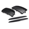 BMW 3 Series E90 E91 Gloss Black Front Grille (2005–2008)