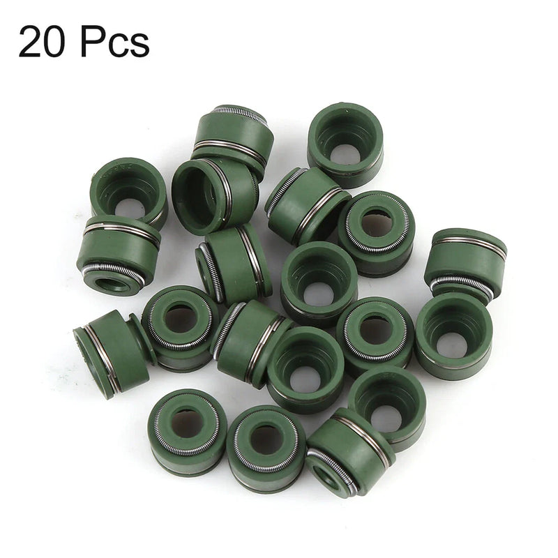 Honda CG125 20pcs Green Rubber Motorcycle Intake Exhaust Oil Seal