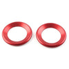 Honda Civic 10th Gen (2016-2021) 2 Pcs A Pillar Horn Ring Cover Red