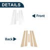Honda Accord 6 Pcs Chrome Silver Door Pillar Trim (1998-2002)