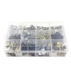 Car Console Instrument Panel Fasteners 240Pc U-Type Metal Clips