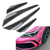 VW Golf 8 GTD GTE R Line Front Bumper Side Splitter (2020-2023)