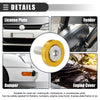 Car Motorcycle Finishing Countersunk Washers Dress Up Tool Kit Gold Tone