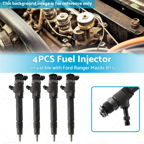 Mazda BT50, Ford Ranger 4 x Diesel Fuel Injectors (2006-2011)