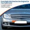 Mercedes-Benz C-Class Front Car Bumper Tow Hook Cover (2015-2021)