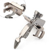 Sewing Machine Adjustable Hinged Low Shank Zipper Foot