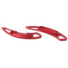 Honda Civic Red Aluminum Paddle Shifters Enlarger Trim (2016-2021)