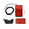 Car F1 Style LED Rear 3rd Strobe Tail Brake Light 12V