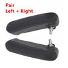 Fiat 500 Front Seat Armrest Set  Black (2016-2019)