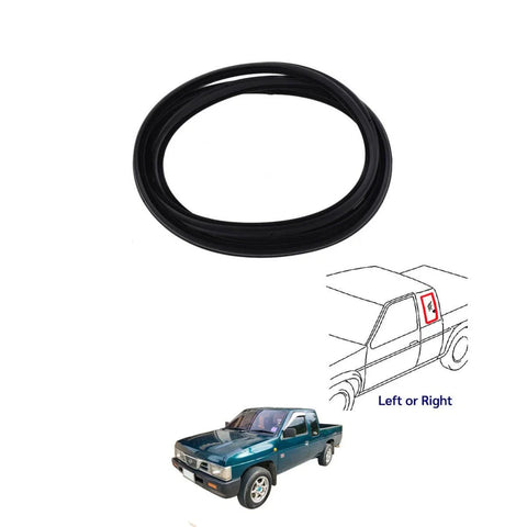 Cab Rubber Seal 1PC L or R Fits Nissan Navara D21 Frontier D22 Truck 1992-05 D09