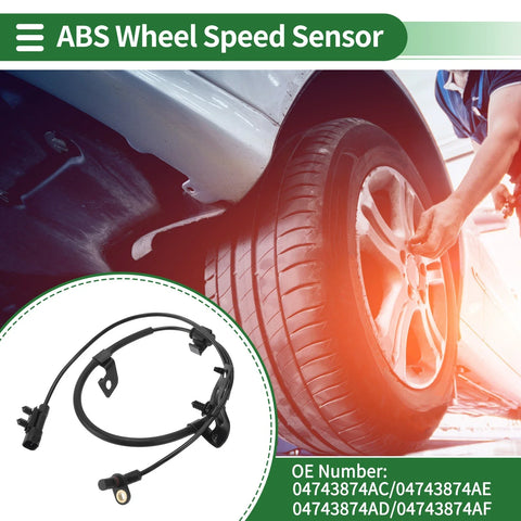 Dodge Journey Right Rear 1 x ABS Wheel Speed Sensor