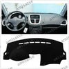 Peugeot 207 (2010-2013) Non-Slip Sun Shade Carpet Pad Dashboard Cover