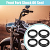 Kawasaki ZX600 41x11mm Front Fork Shock Oil Seal Dust Seal Set (1985–1990)